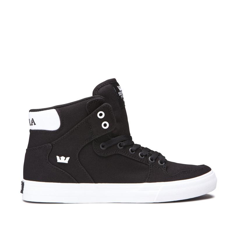 Supra VAIDER Sneaker High Damen Schwarz Sale RSFYM2486